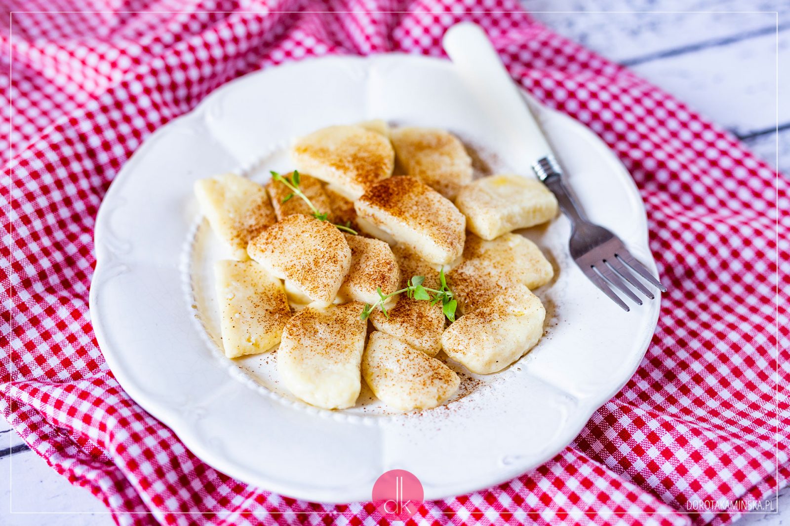 Pierogi leniwe przepis Dorota Kamińska